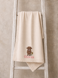 Personalised Highland Cow Baby Blanket