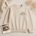 A Personalised Pet Portrait Women’s Sweatshirt