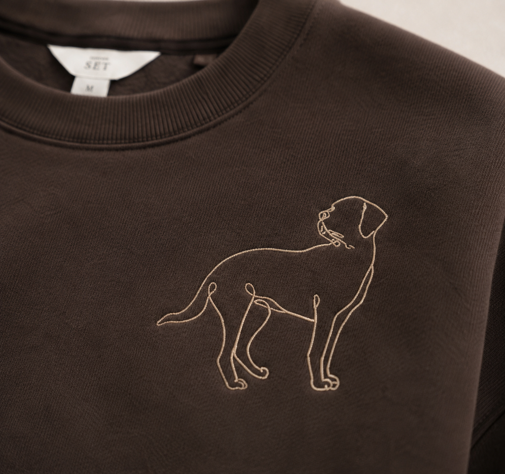 A Personalised Pet Portrait Women’s Sweatshirt