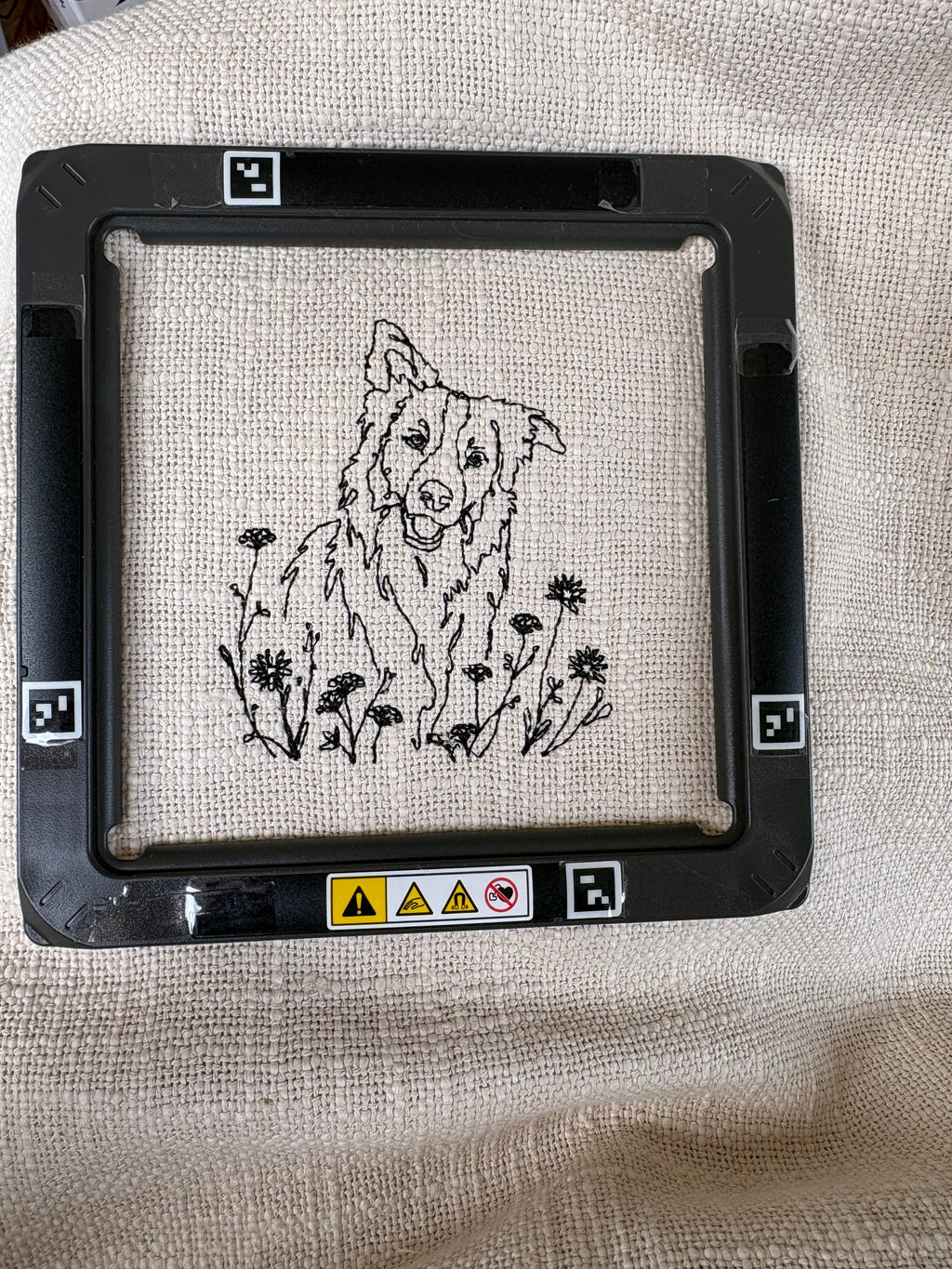 A Personalised Pet portrait Cushion