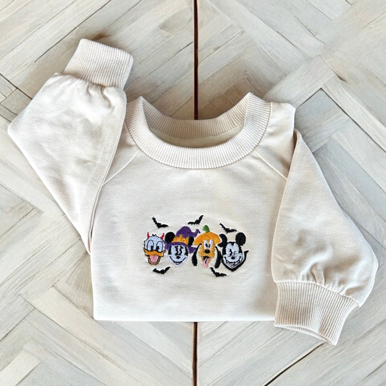 Halloween Disney Baby Sweatshirt - Pear Tree Stitch Studio