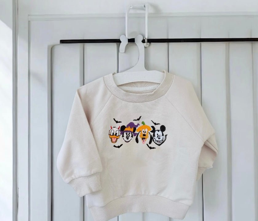 Halloween Disney Baby Sweatshirt - Pear Tree Stitch Studio