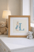 Personalised Embroidered Nursery Wall Art - Pear Tree Stitch Studio